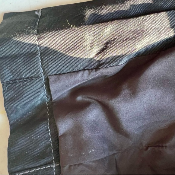 TAHARI Women's Crinkled Mid-Length Black Lightweight Rain Resistant Jacket - Picture 7 of 12